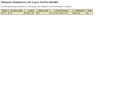 MWLogs/OKMWLog screenshot