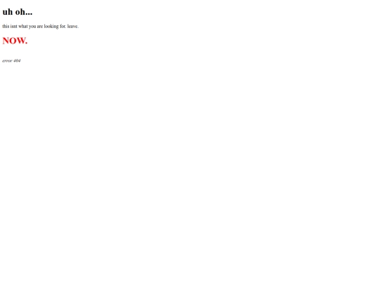not_found screenshot