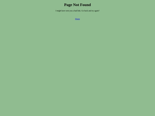 not_found screenshot