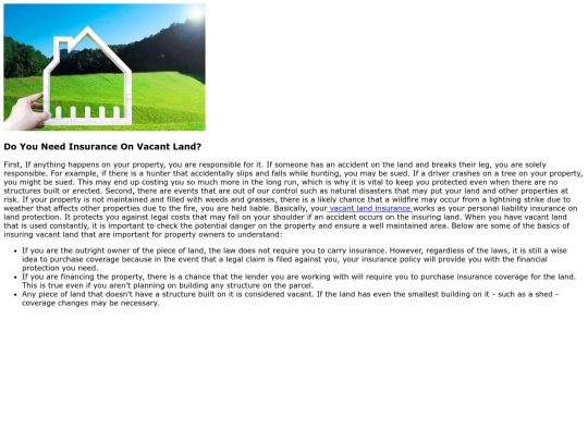 vacant-land-insurance screenshot