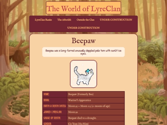 lyrecats/bee screenshot