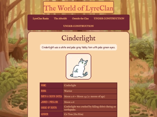 lyrecats/cinderii screenshot