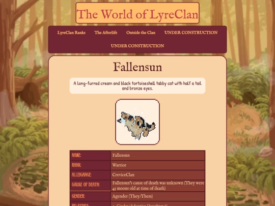 lyrecats/fallen screenshot