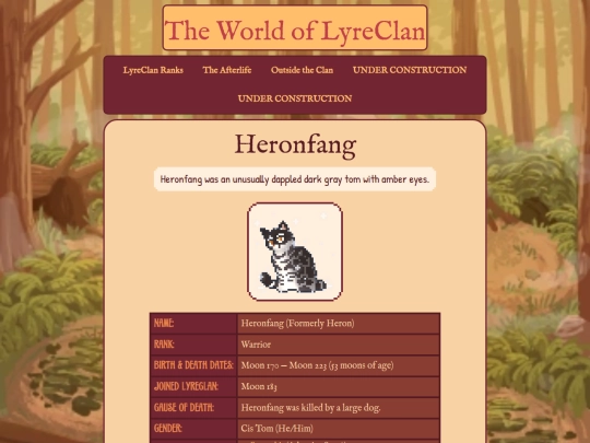 lyrecats/heron screenshot