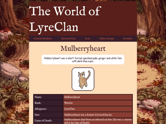 lyrecats/mulberry screenshot