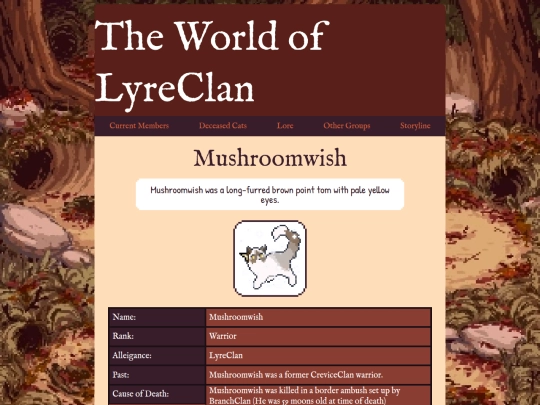 lyrecats/mushroom screenshot