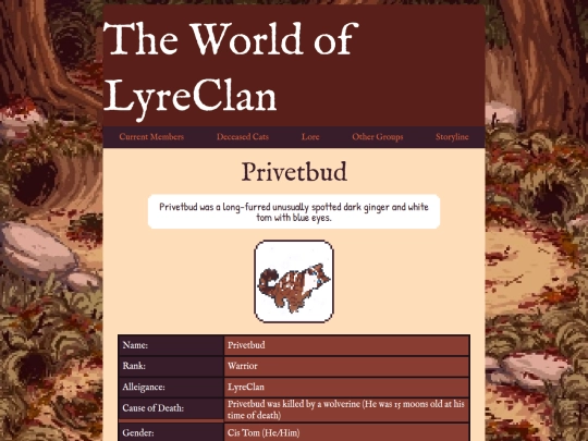 lyrecats/privet screenshot