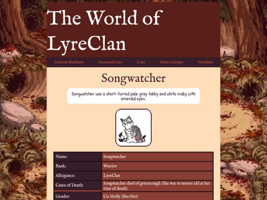 lyrecats/song screenshot