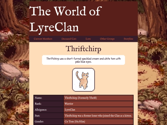 lyrecats/thrift screenshot