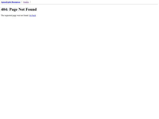not_found screenshot