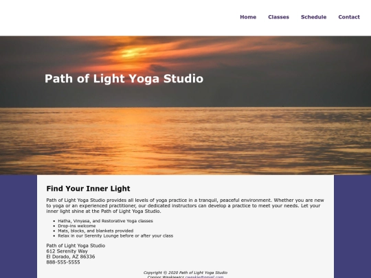Path of Light Yoga/ch10yoga screenshot