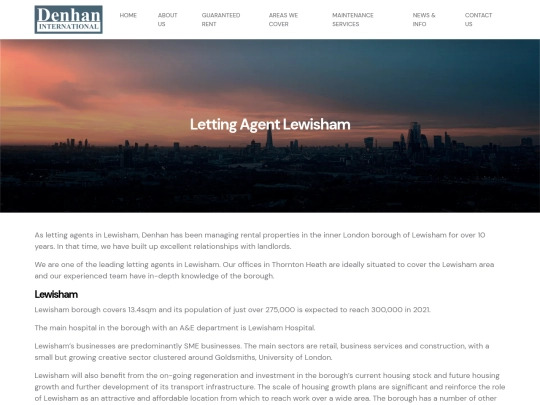 letting-agents-company-in-lewisham screenshot