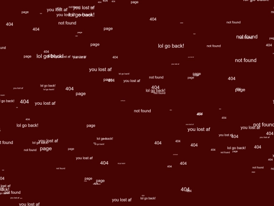not_found screenshot