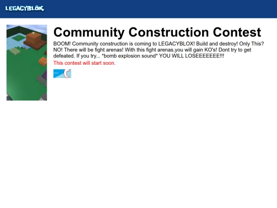 contests screenshot