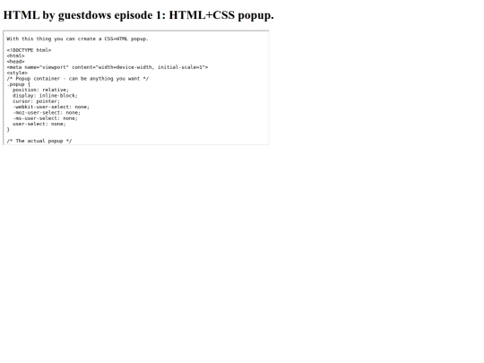htmlbyguestdows screenshot
