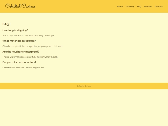 faq screenshot