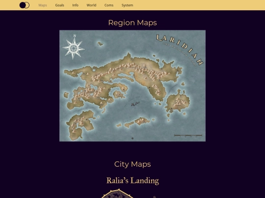 Maps screenshot