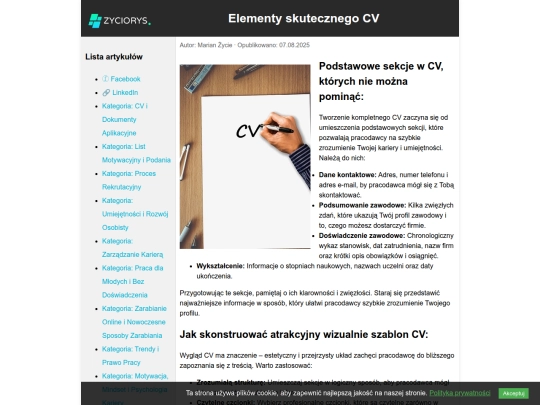 elementy-CV screenshot