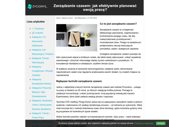 zarzadzanie-czasem screenshot