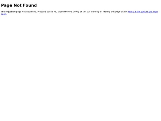 not_found screenshot