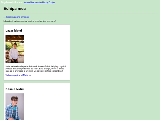 echipa screenshot