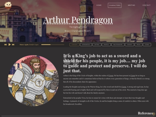 characters/Arthur screenshot