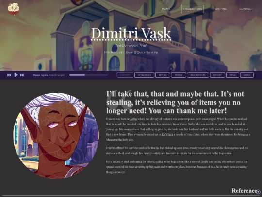 characters/Dimitri screenshot