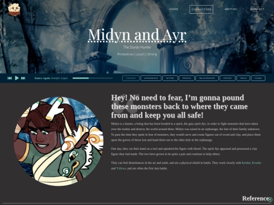 characters/Midyn screenshot
