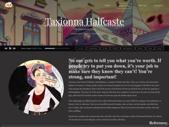 characters/Taxionna screenshot