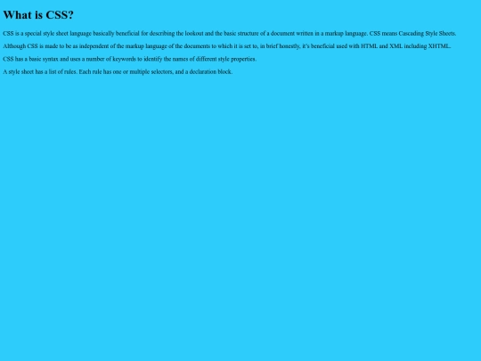 AllAboutCSS screenshot