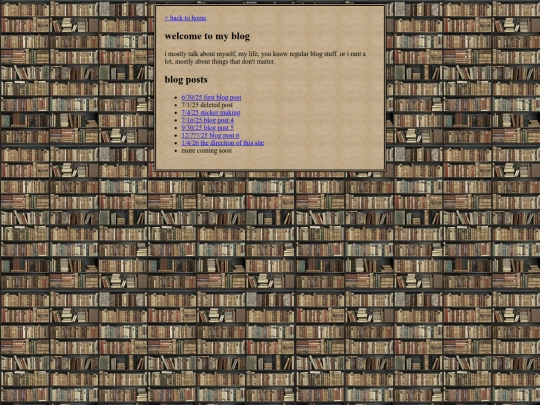 blog screenshot