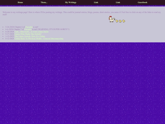 writings screenshot