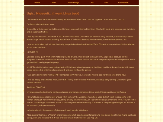 writings/UghMicrosoftIWantLinux screenshot