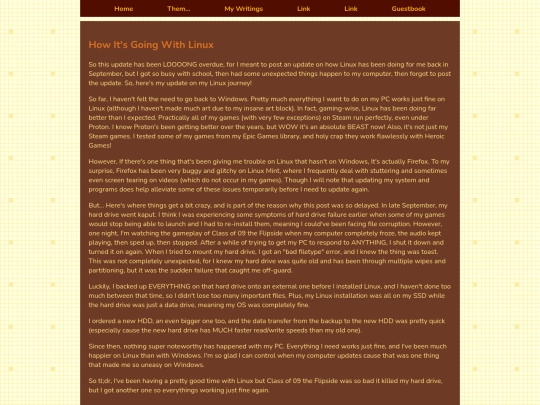 writings/UpdateOnLinux screenshot