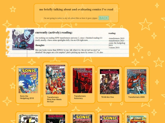 library-comics screenshot
