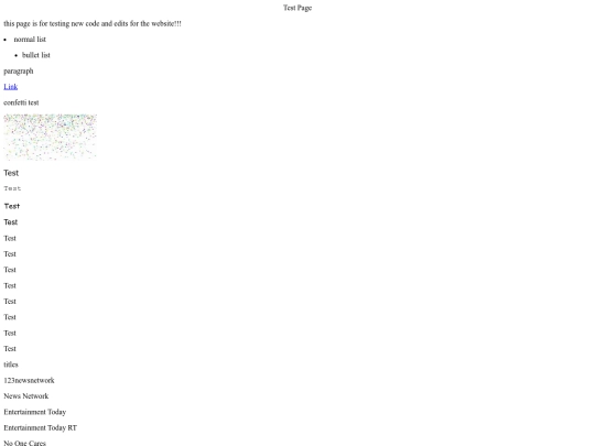 Test screenshot
