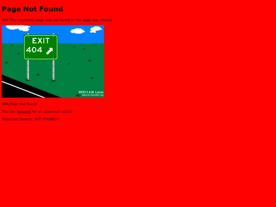 not_found screenshot