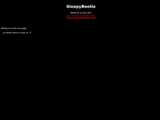 Projects screenshot