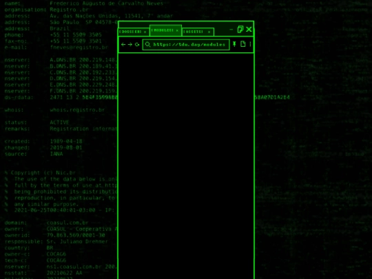 modules screenshot
