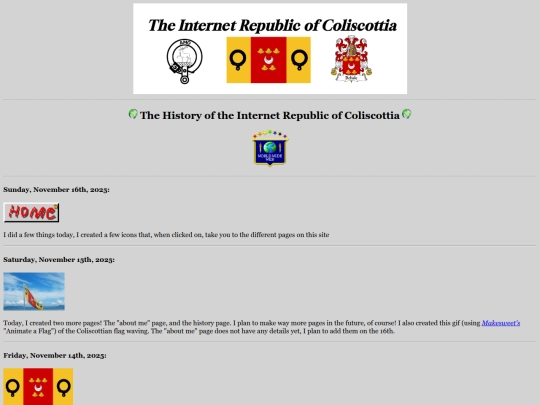 history screenshot