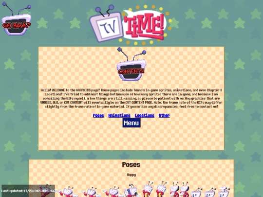 poses screenshot