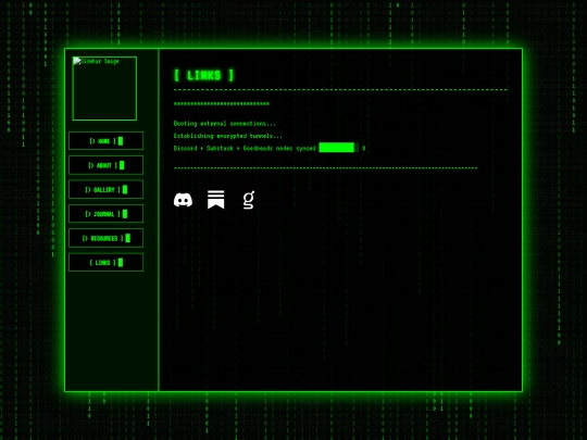 links screenshot