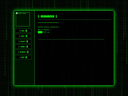 resources screenshot