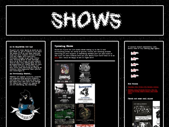 Shows screenshot