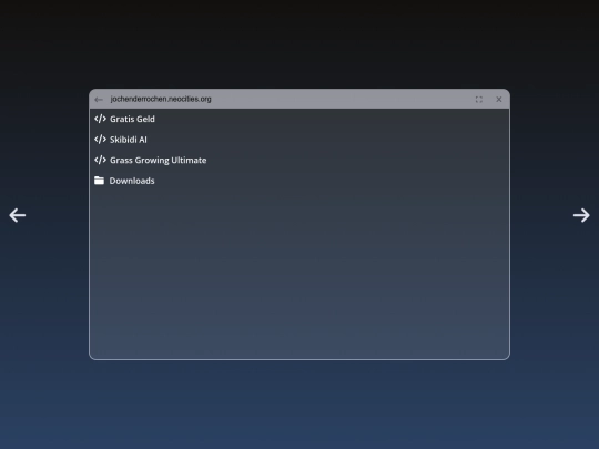 test screenshot