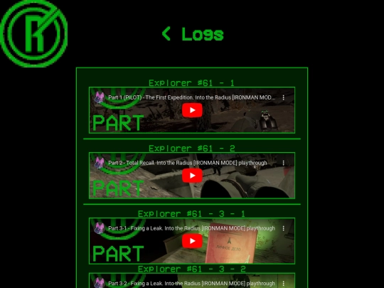 ITR/logs screenshot