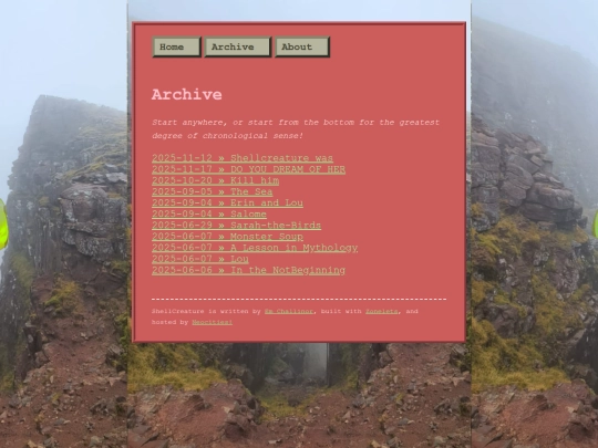 archive screenshot