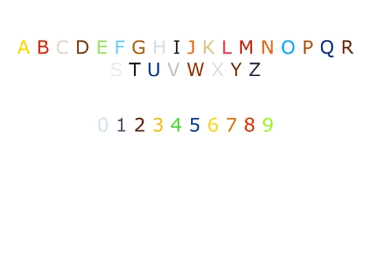 alphabet screenshot