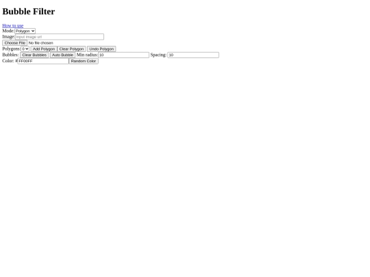 pages/bubbleFilter screenshot