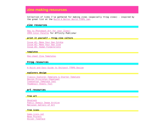 zinestuff screenshot